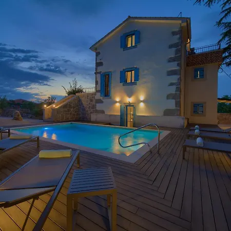 Luxury Ive With Heated Pool, Finnish Sauna, Infrared Sauna, Pet Friendly فيلة Vrh (Krk)